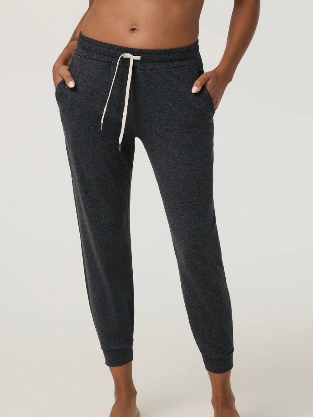 Vuori Charcoal Heather Performance Joggers- long